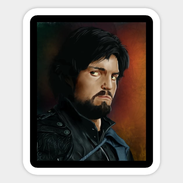 Athos Sticker by SanFernandez